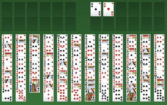 Тройной Пасьянс FreeCell